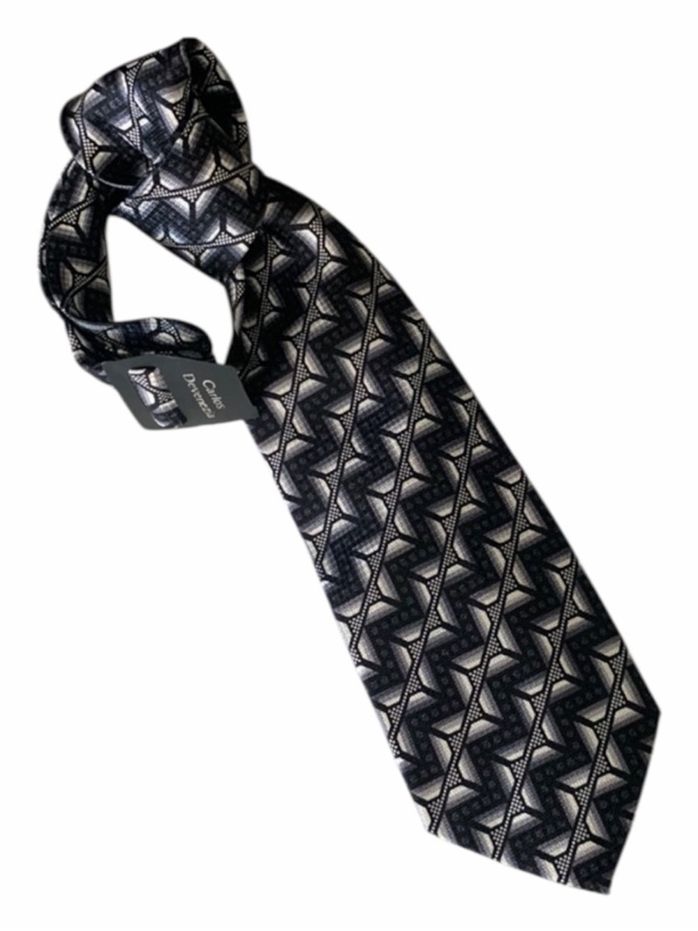Carlos Devenezia Multicolored Silk Tie